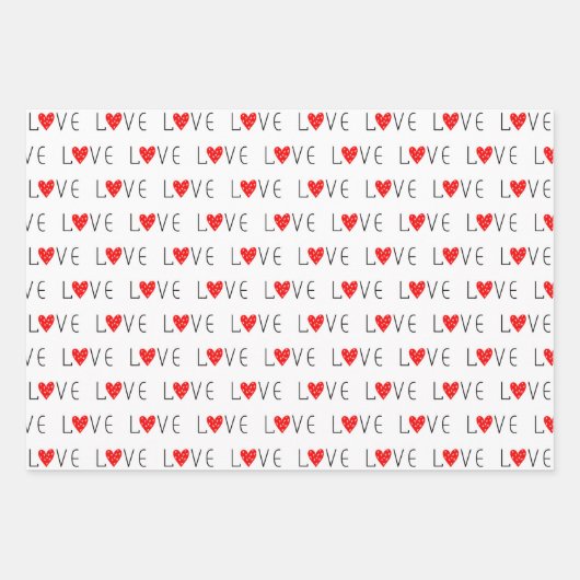 Valentine's Day Inpakpapier Vel (Voorkant 3)