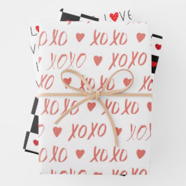Valentine's Day Inpakpapier Vel