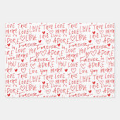 Valentine's Day Inpakpapier Vel (Voorkant 3)