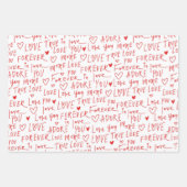 Valentine's Day Inpakpapier Vel (Voorkant)