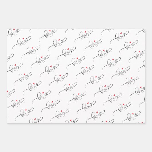 Valentine's Day Inpakpapier Vel (Voorkant 3)