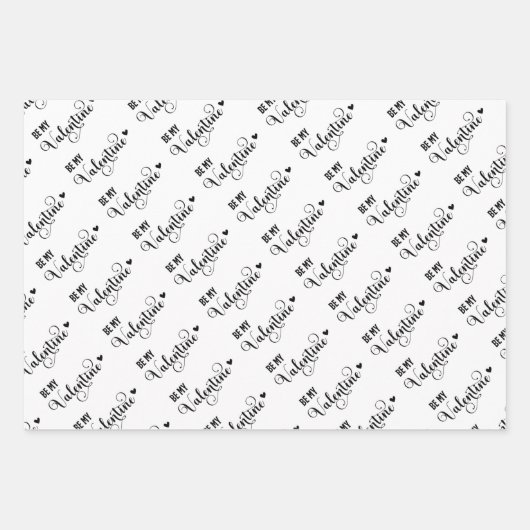 Valentine's Day Inpakpapier Vel (Voorkant)