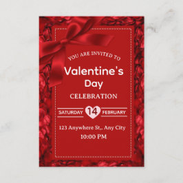 Valentine's Day Invitation Card Kaart