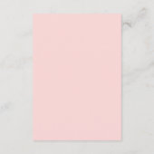 Valentine's Day Invitation Card Kaart (Achterkant)