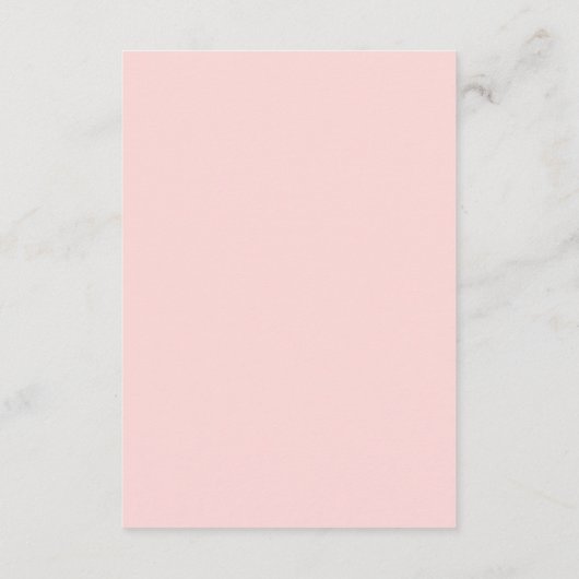 Valentine's Day Invitation Card Kaart (Achterkant)