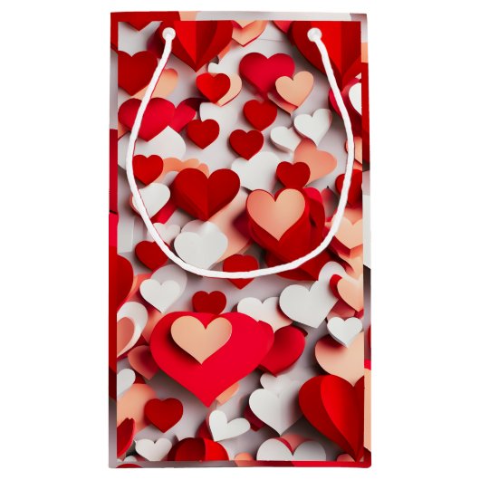 Valentine's Day Klein Cadeauzakje (Achterkant)