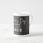  Valentine's Day Latte Mug Porselein Kop (Voorkant rechts)