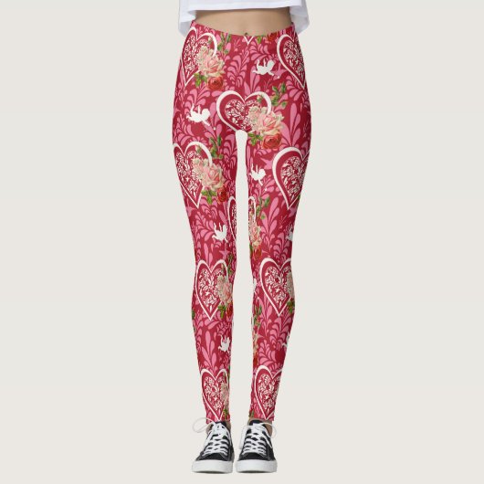 Valentine's Day Leggings (Voorkant)
