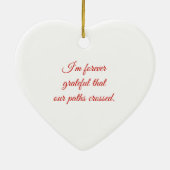 Valentine's Day Love Cherub Angels Keramisch Ornament (Achterkant)