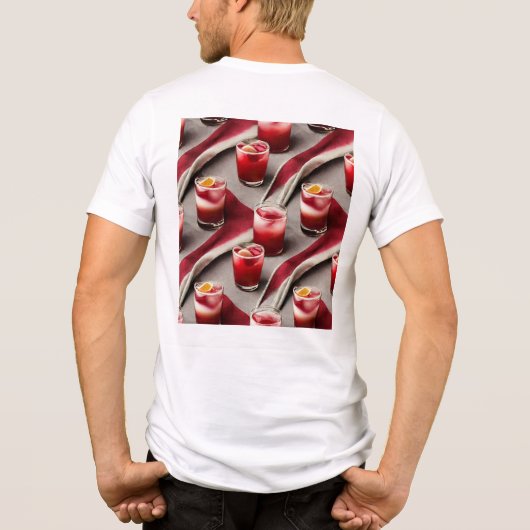 valentines, day, love, feeling, holyday, saint val Tri-Blend shirt (Achterkant)