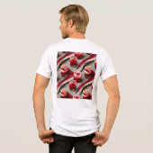 valentines, day, love, feeling, holyday, saint val Tri-Blend shirt (Achterkant volledig)