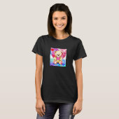 Valentine's Day Love Heart Bear Teddy Girlfriend F T-shirt (Voorkant volledig)