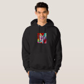 Valentine's Day Love Heart Butterfly Girlfriend Fi Hoodie (Voorkant volledig)
