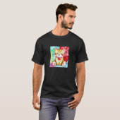 Valentine's Day Love Heart Cat Teddy Girlfriend Fi T-shirt (Voorkant volledig)