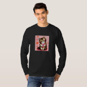 Valentine's Day Love Heart Cat Teddy Girlfriend Fi T-shirt (Voorkant volledig)