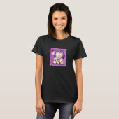 Valentine's Day Love Heart Cat Teddy Girlfriend Fi T-shirt (Voorkant volledig)