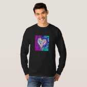 Valentine's Day Love Heart Girlfriend Fiancée Wife T-shirt (Voorkant volledig)