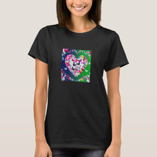 Valentine's Day Love Heart Girlfriend Fiancée Wife T-shirt