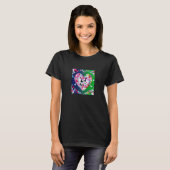 Valentine's Day Love Heart Girlfriend Fiancée Wife T-shirt (Voorkant volledig)