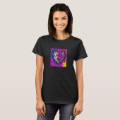 Valentine's Day Love Heart Girlfriend Fiancée Wife T-shirt (Voorkant volledig)