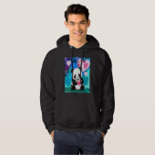 Valentine's Day Love Heart Panda Girlfriend Fiancé Hoodie (Voorkant volledig)