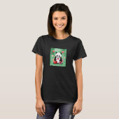 Valentine's Day Love Heart Panda Girlfriend Fiancé T-shirt (Voorkant volledig)
