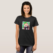 Valentine's Day Love Heart Red Panda Girlfriend Fi T-shirt (Voorkant volledig)