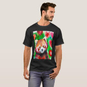 Valentine's Day Love Heart Red Panda Girlfriend Fi T-shirt (Voorkant volledig)