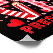Valentine's Day Love Pre School Teacher Poster (Hoek)