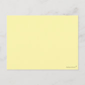 Valentine's Day Love You Make Me Happy Card. Briefkaart (Achterkant)