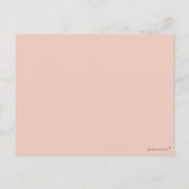 Valentine's Day Love You Make Me Happy Card. Briefkaart (Achterkant)