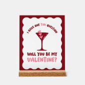 Valentine's Day Martini Station Galentine's Day Acryl Bord (Voorkant)