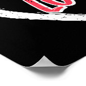 Valentines Day Matching Love Lo Heart Cute Couple  Poster (Hoek)