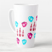 Valentine's Day Mugs and Bottles  Latte Mok (Linkerhoek)