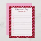 Valentine's Day Notepad (Voorkant / Achterkant)