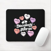 Valentines Day Oncology Nurse Cancer Suprt Groovy  Muismat (Met muis)