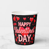 VALENTINES DAY PAPIEREN BEKERS (Achterkant)