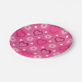 Valentine's Day Papieren Bordje (Gekanteld)