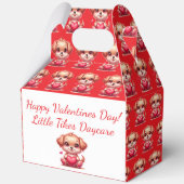 Valentine's Day Party Classroom Set Custom Text Bedankdoosjes (Voorkant)