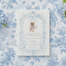 Valentine's Day Party Mouse Themed Invitation Kaart