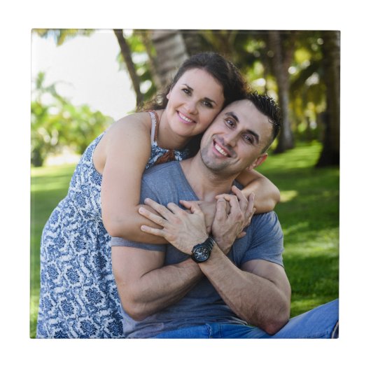 VALENTINE'S DAY PHOTO TILE GIFT TEGELTJE (Voorkant)