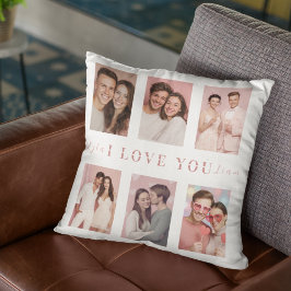 Valentine's Day Pillow | Custom Collage Photos Kussen