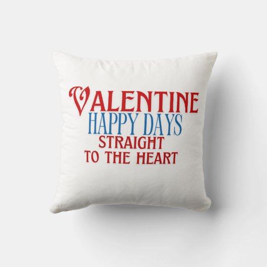 Valentine's Day Pillow Kussen (Achterkant)
