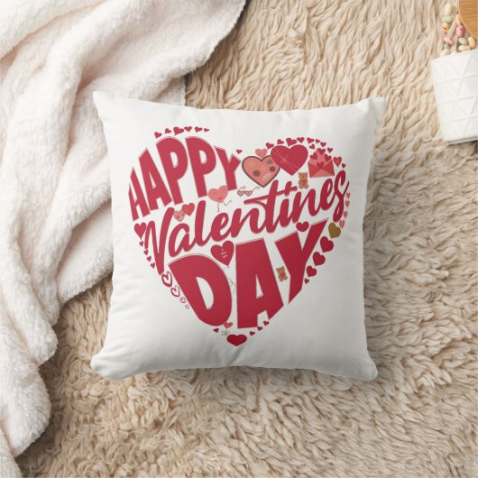 Valentine's Day Pillow Kussen (Deken)