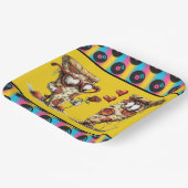 Valentine's Day Pizza Party  Papieren Bordje (Gebogen)