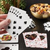 Valentines Day Poker Cards Pokerkaarten (Insitu)