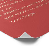 Valentines Day Printable Valentine Definition Roma Poster (Hoek)