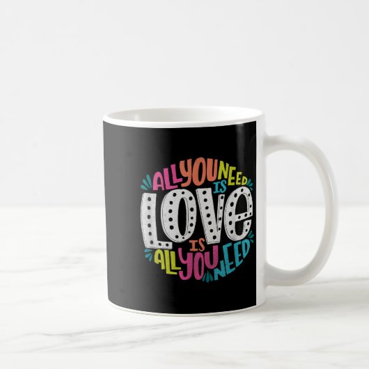 Valentine's Day Product - All You Need Is Love  Koffiemok (Rechts)