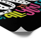 Valentine's Day Product - All You Need Is Love  Poster (Hoek)