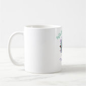 Valentine's Day & Purple and teal Personalized Mug Koffiemok (Links)